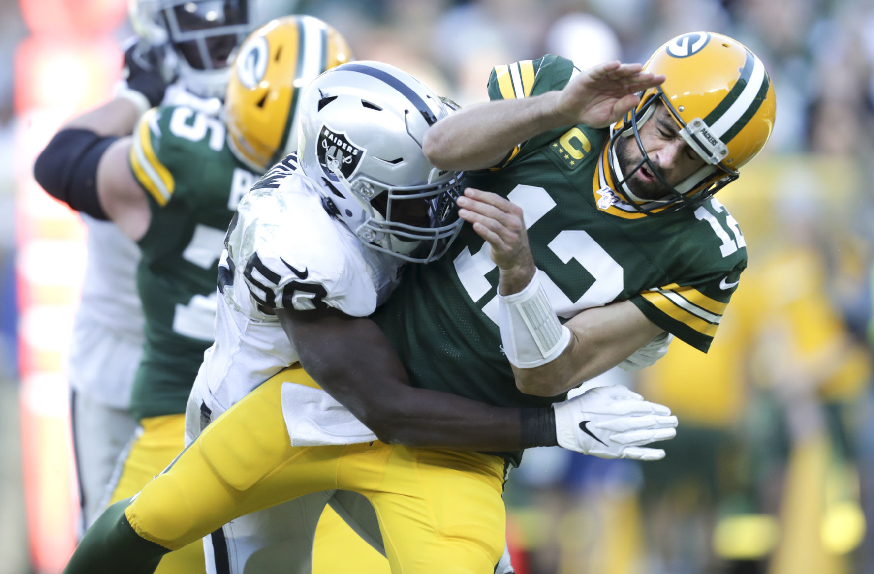 Packers 42, Raiders 24